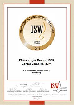 ISW 2018: Goldmedaille für den Senior ISW 2018: Goldmedaille für den Senior
